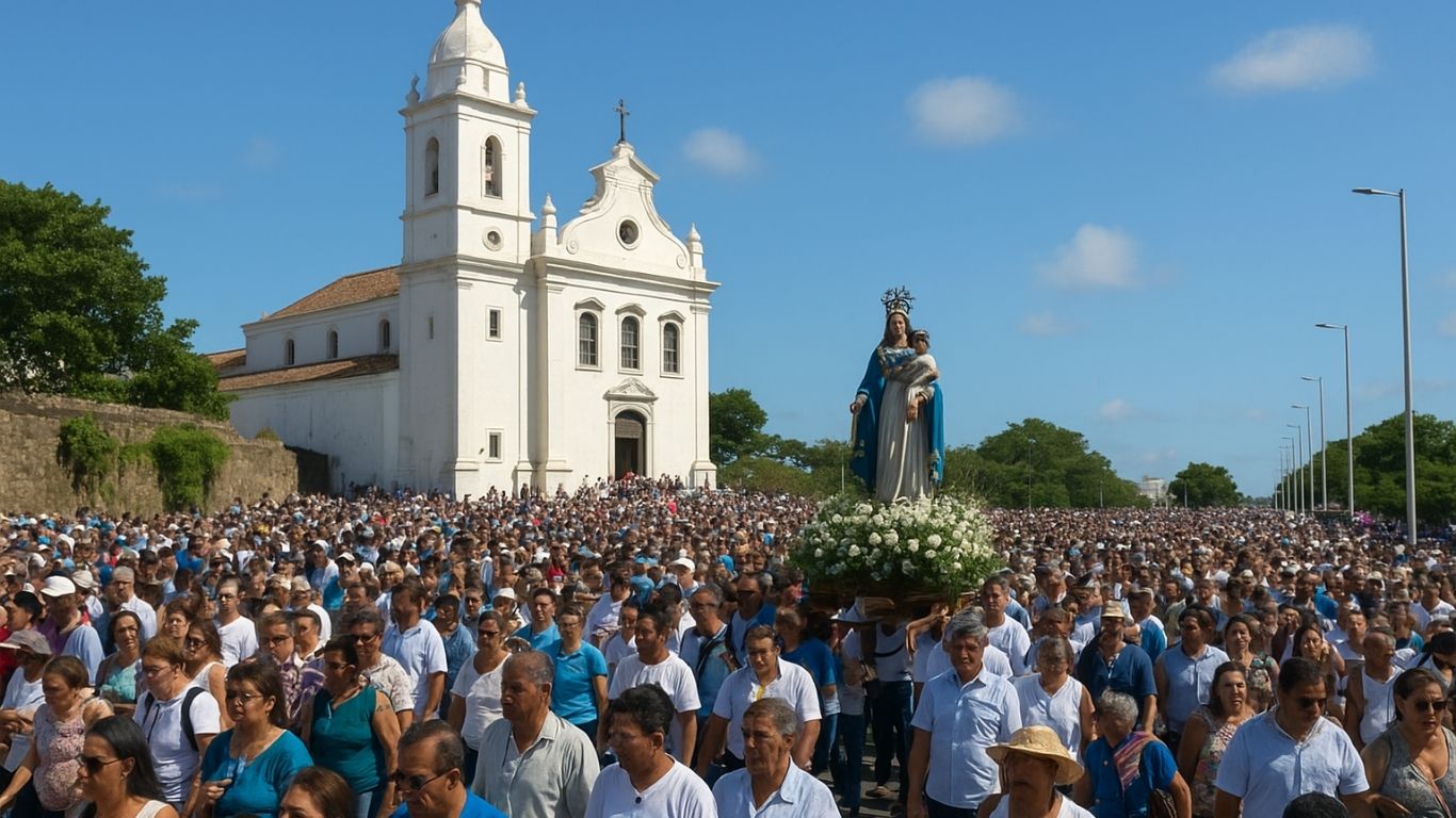 Festa de Nossa Senhora da Penha 2025 começa nesta sexta e segue até o dia 29 com nove noites de celebrações e a 262ª Romaria