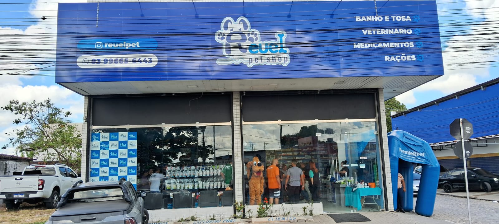 Rádio Tibiri Alternativa acompanha comemoração de um ano da Reuel Petshop em Tibiri II