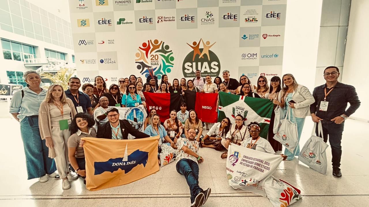 Santa Rita marca presença na 14ª Conferência Nacional de Assistência Social, em Brasília